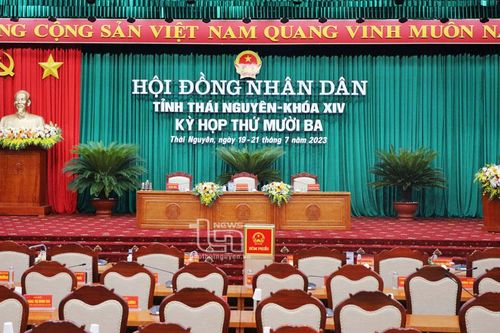 Trực tuyến khai mạc Kỳ họp thứ 13 HĐND tỉnh trên Báo Thái Nguyên điện tử