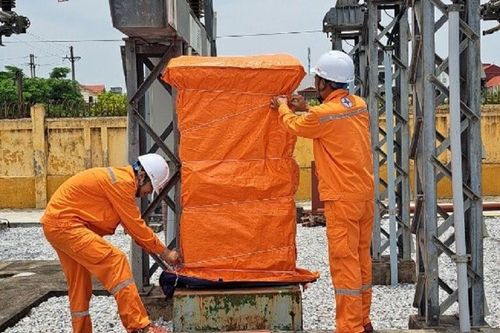 Tổng công ty Điện lực miền Bắc sẵn sàng các nhiệm vụ ứng phó với bão Talim