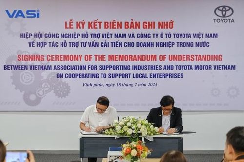 Toyota Việt Nam tư vấn cải tiến cho doanh nghiệp công nghiệp hỗ trợ ô tô