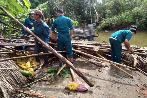 Kiên Giang: 1 người tử vong, 4 người bị thương do mưa bão