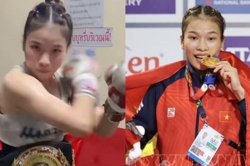 Cô gái dân tộc Dao tung cước hạ đo ván võ sĩ Thái Lan, đoạt đai vô địch Muay tại xứ Chùa vàng