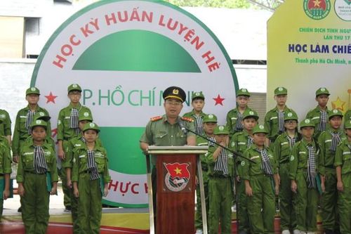 Khai mạc Chương trình 'Học làm chiến sĩ Công an' năm 2023