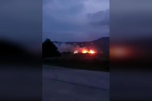 Crimea sơ tán người dân sau vụ cháy kho đạn
