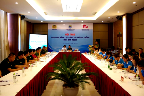 Hội thảo liên ngành tăng cường năng lực phòng, chống mua bán người