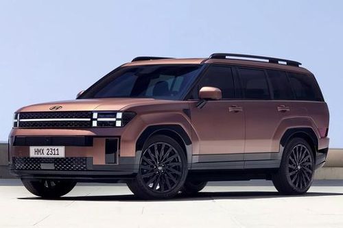 Hyundai Santa Fe 2024 chính thức lộ diện, ngoại hình như Land Rover