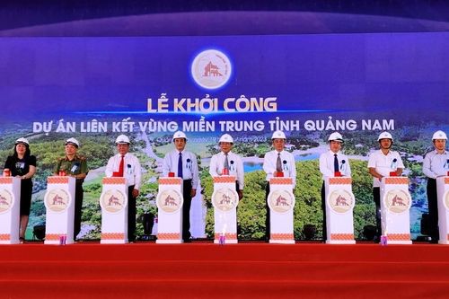 Quảng Nam khởi công tuyến đường hơn 700 tỷ đồng liên kết vùng miền Trung
