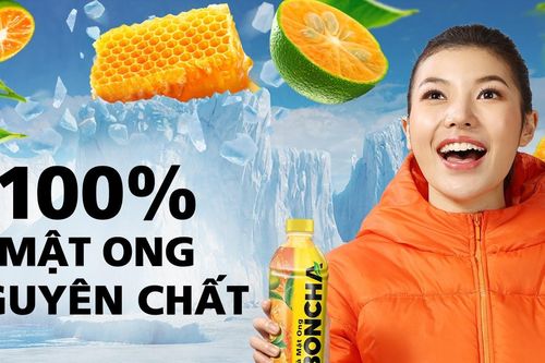 Trà mật ong Boncha thanh mát - thức uống lý tưởng cho ngày hè