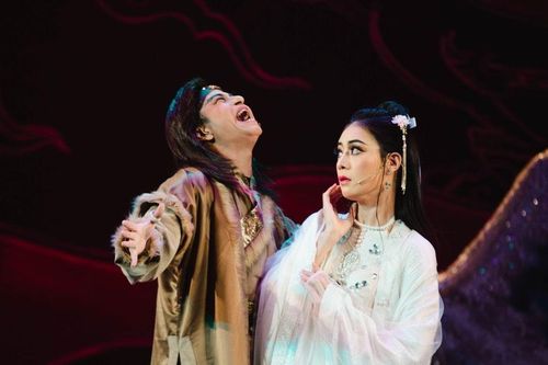 Giọng hát cải lương mượt mà của Thùy Dung khi vào vai công chúa An Tư