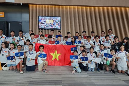 Toàn bộ học sinh Việt Nam đều đoạt giải tại Kỳ thi Toán quốc tế WMI