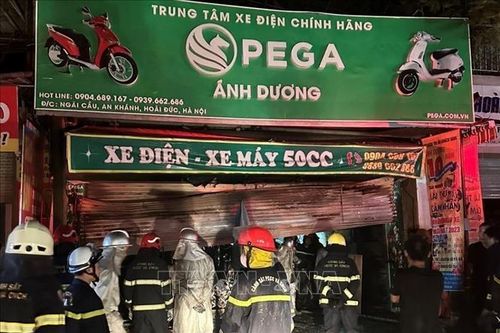 Khẩn trương khắc phục hậu quả vụ cháy gây thiệt hại nghiêm trọng ở Hoài Đức