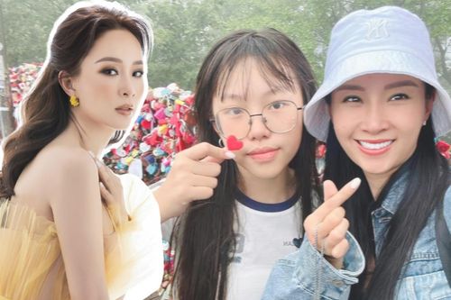 Bất ngờ trước nhan sắc U40 của Hoa hậu Biển 2006 bị nhầm là chị em với con gái