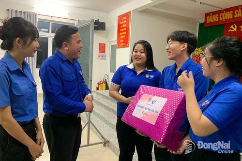 Thăm, động viên các đội hình thanh niên tình nguyện
