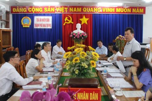 Ban Pháp chế HĐND tỉnh: Giám sát việc giải quyết vụ án hành chính, dân sự tại Tòa án nhân dân TP. Nha Trang