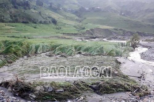 Hậu bão số 1 tiếp tục gây mưa ở Lào Cai