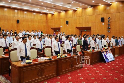 Khai mạc Kỳ họp thứ 13, HĐND tỉnh khóa XIV, nhiệm kỳ 2021-2026