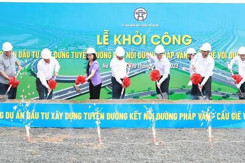 Hà Nội: Khởi công tuyến kết nối đường Pháp Vân - Cầu Giẽ với đường vành đai 3