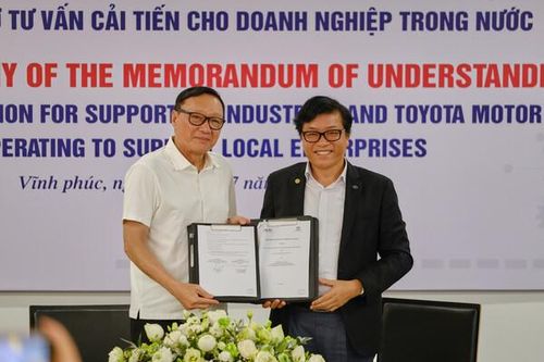 VASI hợp tác với Toyota Việt Nam tư vấn cải tiến cho doanh nghiệp công nghiệp hỗ trợ ô tô