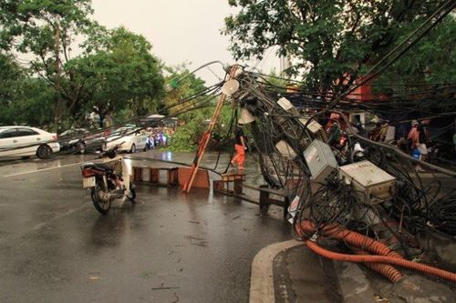 Khuyến cáo việc sử dụng điện an toàn trong mùa mưa bão