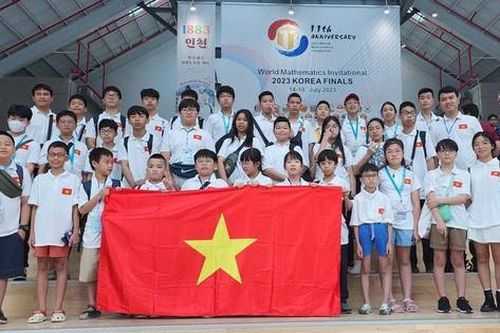 34 học sinh Việt Nam đạt giải tại kỳ thi toán quốc tế