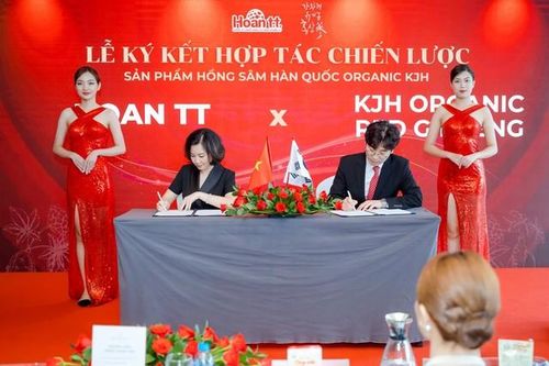 Lễ ra mắt và ký kết hợp tác sản phẩm hồng sâm tại Việt Nam
