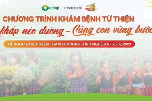 'Hành trình vi chất' khám bệnh phát thuốc miễn phí tại Nghệ An