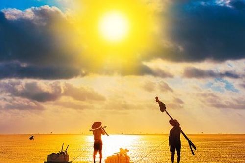 Nét đẹp lao động trên vùng biển 'vô cực' Thái Bình