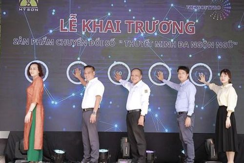 Quảng Nam: Khai trương sản phẩm thuyết minh đa ngôn ngữ ở Di sản văn hóa Mỹ Sơn