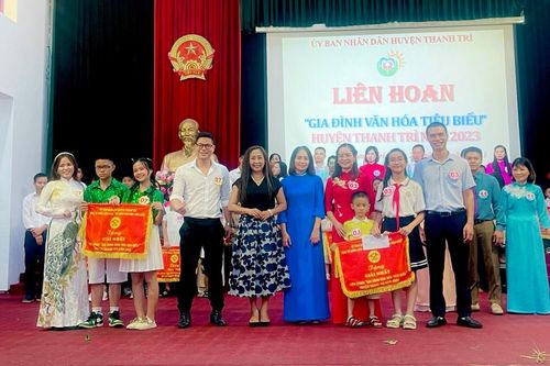 Liên hoan 'Gia đình văn hóa tiêu biểu' huyện Thanh Trì