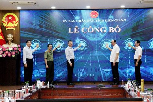 Kiên Giang: Công bố vận hành chính thức nền tảng Văn phòng điện tử tỉnh