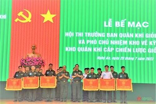 Tổng cục Kỹ thuật: Bế mạc Hội thi kỹ thuật kho quân khí cấp chiến lược giỏi năm 2023