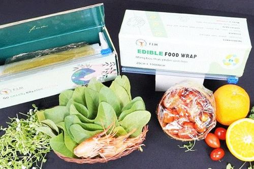 Sinh viên chế tạo màng bọc thực phẩm ăn được