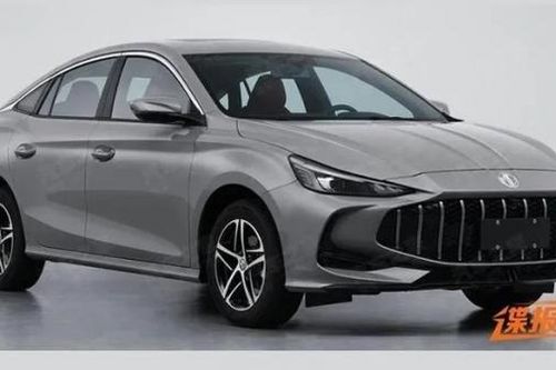 Lộ diện kiểu dáng hầm hố của sedan giá rẻ MG5 2024