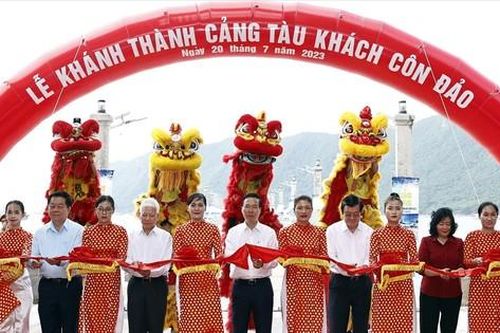 Chủ tịch nước Võ Văn Thưởng dự lễ khởi công, khánh thành 2 công trình ở Côn Đảo