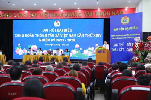 Đại hội đại biểu Công đoàn TTXVN lần thứ XXIV nhiệm kỳ 2023-2028