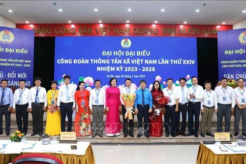 Đại hội đại biểu Công đoàn Thông tấn xã Việt Nam lần thứ XXIV