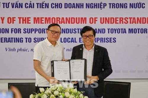 Toyota hỗ trợ doanh nghiệp trong nước phát triển công nghiệp hỗ trợ ô tô