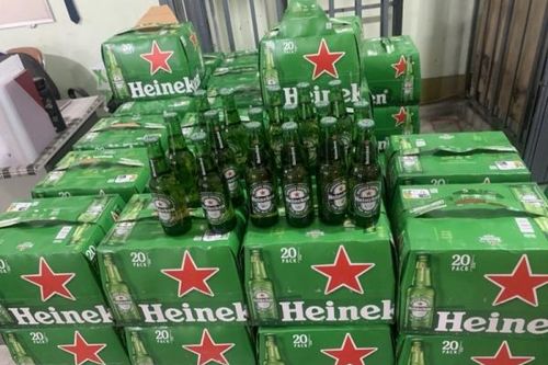 Phú Yên: Tạm giữ 2.400 chai bia hiệu Heineken không có hóa đơn, chứng từ hợp pháp