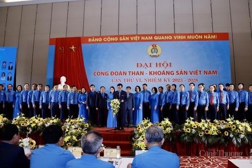 Đại hội Công đoàn Than - Khoáng sản Việt Nam lần thứ VI, nhiệm kỳ 2023 - 2028: Thực hiện khát vọng phát triển bền vững