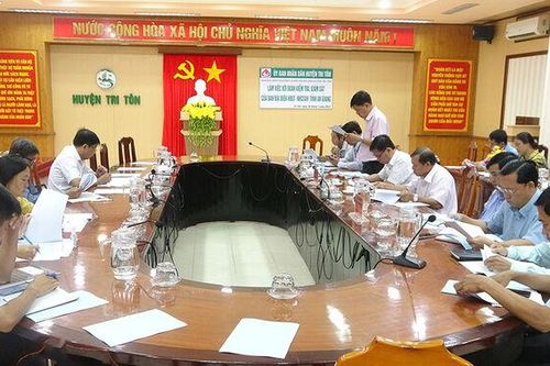 Giám sát hoạt động tín dụng chính sách tại huyện Tri Tôn