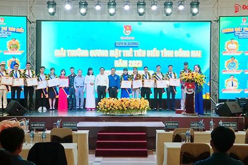 Tuyên dương 12 gương mặt trẻ tiêu biểu tỉnh Đồng Nai năm 2023