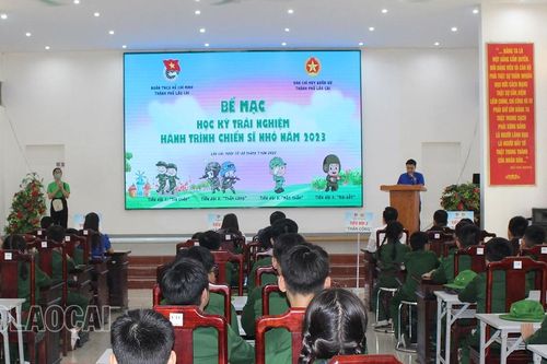 Bế mạc 'Học kỳ trải nghiệm - hành trình chiến sỹ nhỏ' năm 2023