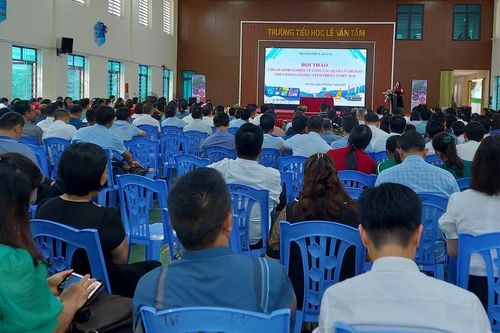 Hội thảo chia sẻ kinh nghiệm về triển khai giáo dục STEM theo chương trình giáo dục phổ thông 2018 cấp tiểu học
