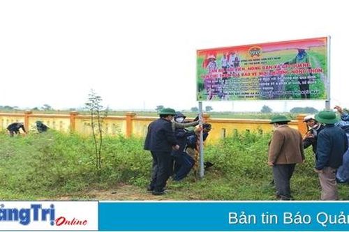 Nông dân chung tay bảo vệ môi trường nông thôn