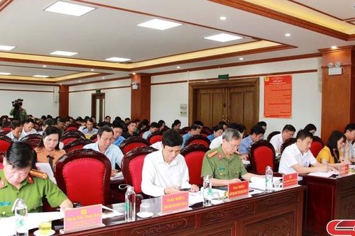 Tăng cường phối hợp giữa Đảng ủy Công an tỉnh với các huyện ủy, thành ủy