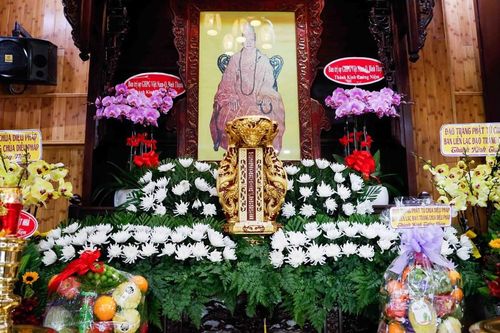 Lễ tưởng niệm cố Hòa thượng Thích Tâm Khai, khai sơn chùa Diệu Pháp (Q.Bình Thạnh, TP.HCM)