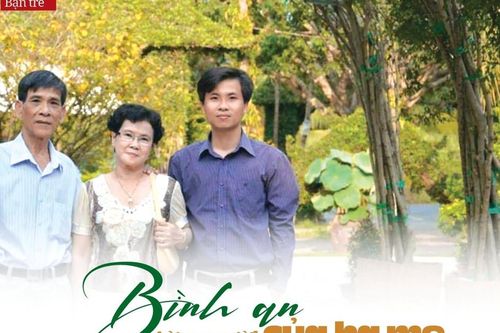 Bình an từ nụ cười của ba mẹ