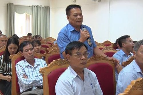 Cử tri huyện Mê Linh kiến nghị thành phố xử lý nghiêm dự án chậm triển khai