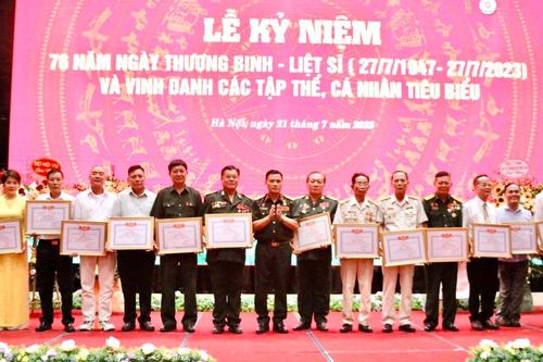 Vinh danh 70 cá nhân và tập thể tiêu biểu là thương binh, bệnh binh