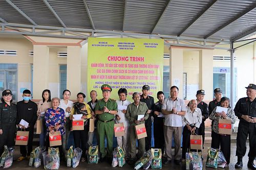 Bộ Tư lệnh Cảnh sát cơ động tổ chức hoạt động tri ân dịp 27/7