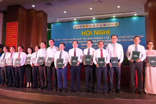Ký kết thỏa thuận hợp tác ngành Y tế TPHCM với các tỉnh ĐBSCL